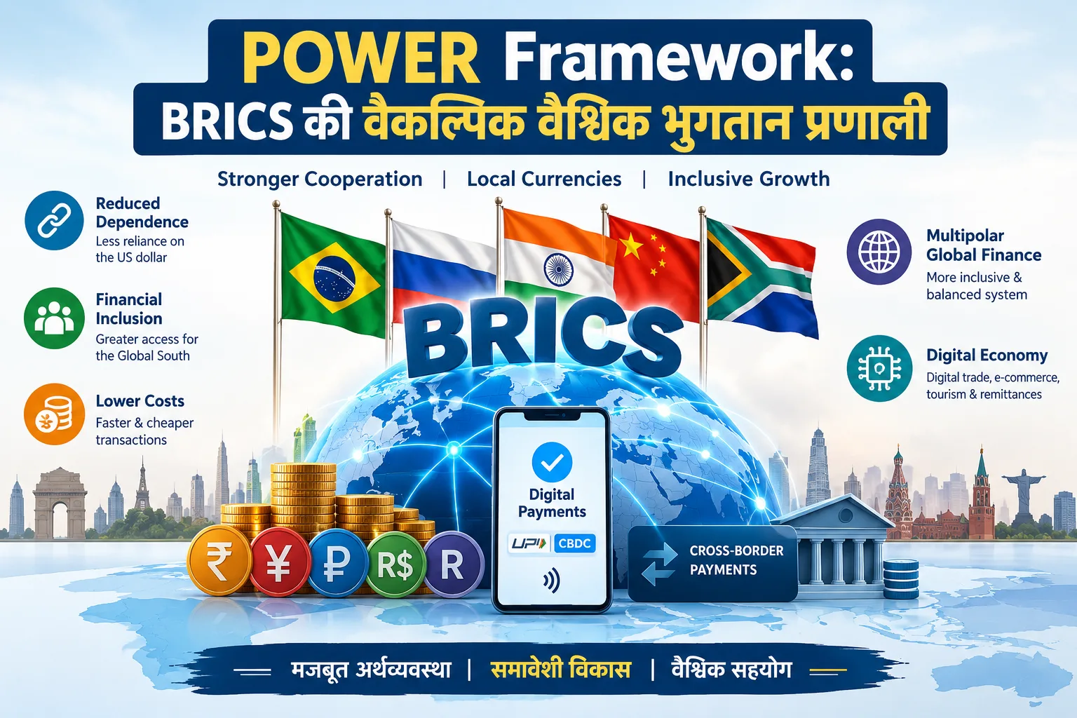 POWER Framework: BRICS Push for Alternative Global Payment Systems
