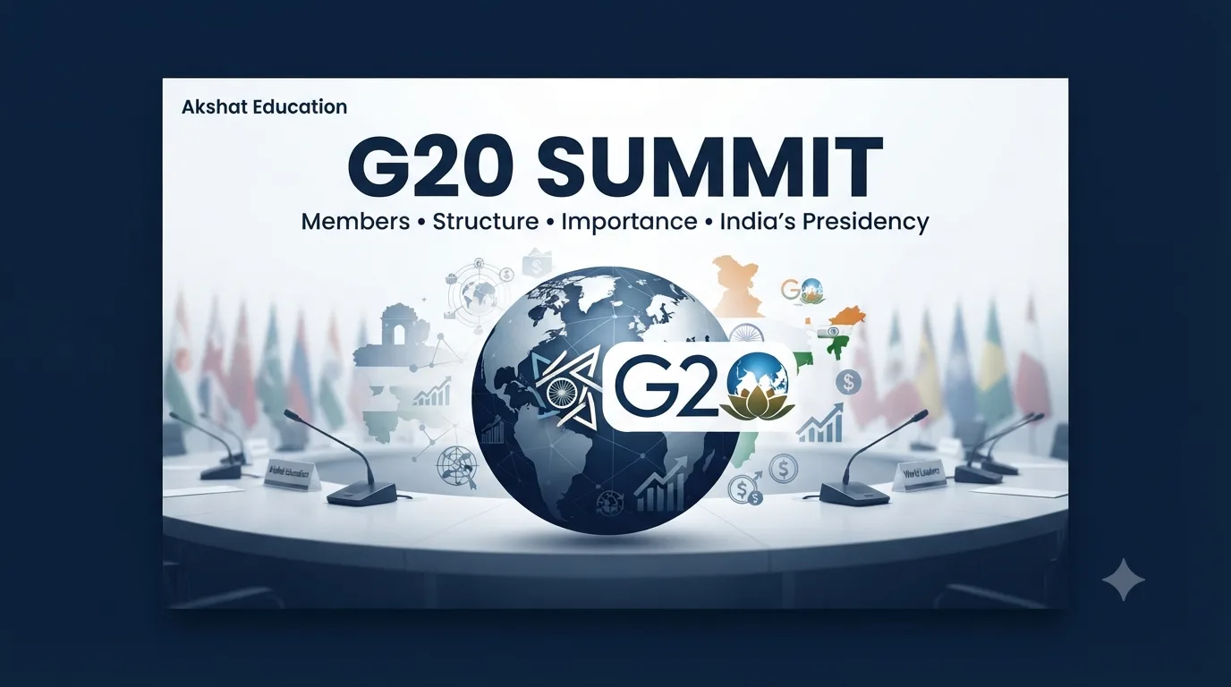 G20 Summit: Members, Structure, Importance and India’s G20 Presidency
